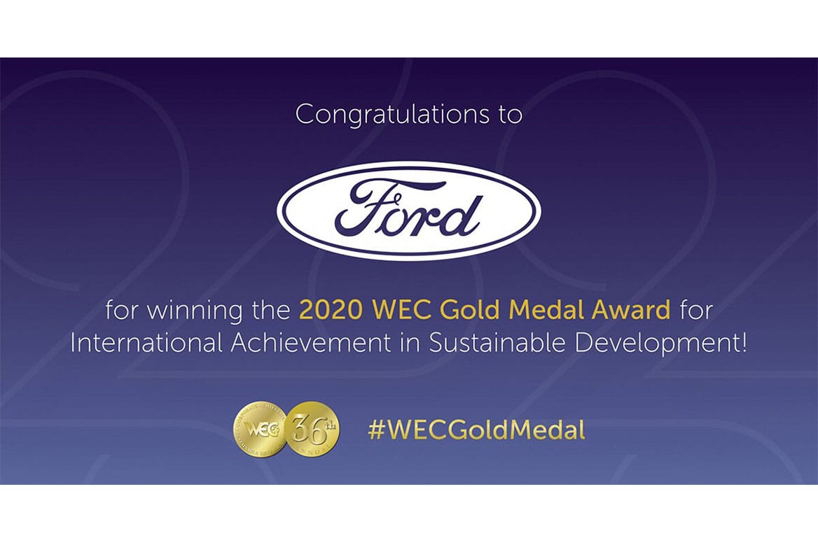Ford Motor Company fue reconocida por su liderazgo en sustentabilidad