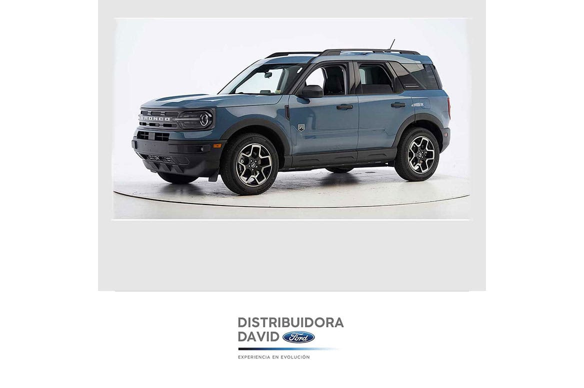 LA TOTALMENTE NUEVA BRONCO SPORT GANA EL PREMIO TOP SAFETY PICK + DEL INSURANCE INSTITUTE FOR HIGHWAY SAFETY