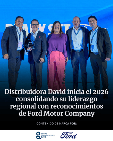 Distribuidora David Ford lider en la región 2026