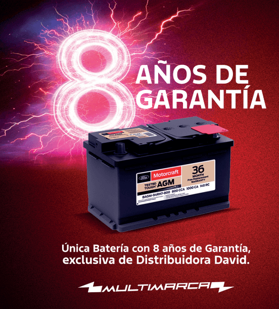 baterias para auto motorcraft garantia de 8 años