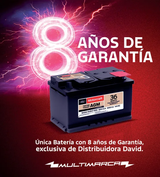 baterias para auto motorcraft garantia de 8 años